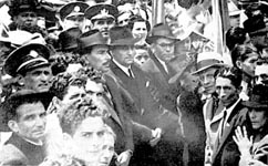 Don Teodoro Picado, el Dr. Calderón Guardia y don Manuel Mora