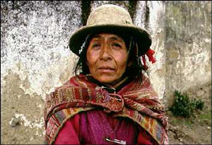Mujer boliviana