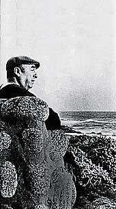Pablo Neruda en Isla Negra